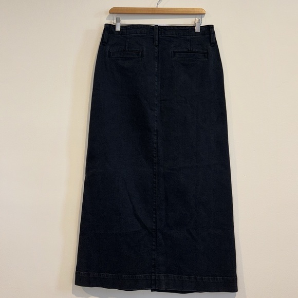J.Crew | Denim Maxi Skirt in washed black | NWT  |  Size 30 - Picture 9 of 12